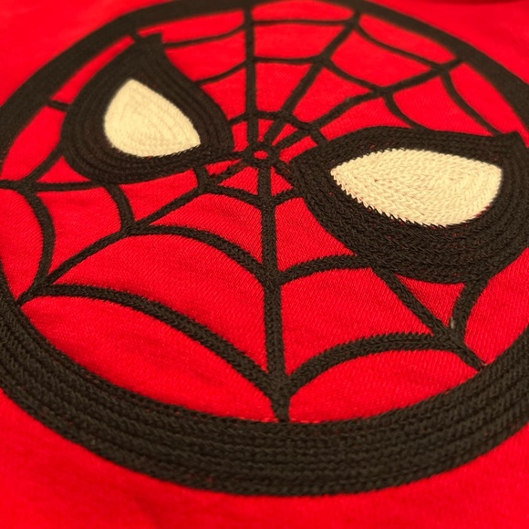 GAP Kids. Size M. "Spiderman" red hooded sweatshirt. Washed/never worn - Picture 2 of 6